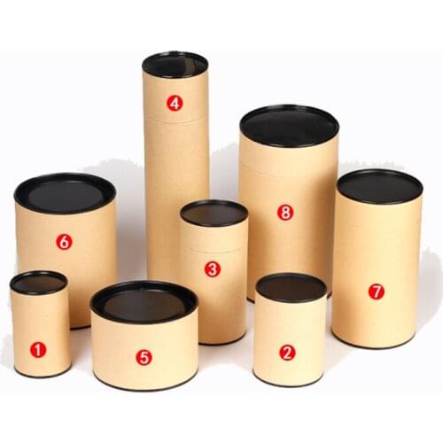 Xin Jia Yi Packaging Flat Tin Lid For Packaging Round Cylinder Paper Tube Box Can