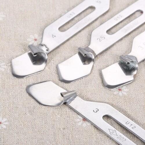 1pc Sewing Machine Crimping Presser foot Flat car Umbrella edger steel ends 13cm feet Single Needle industrial