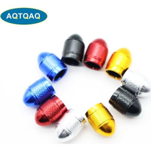 12Pcs/Lot Valve Caps Prevent Corrosion Car Dust Caps Universal Aluminum&Plastic Wheel Tire Air Caps Valve Stem Covers