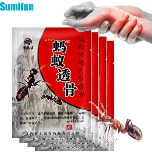 8pcs Ant Arthritis Medical Herb Patch Spine Joint Cervical Spondylosis Plaster for Neck Shoulder Massage Pain Relief Patch C2043