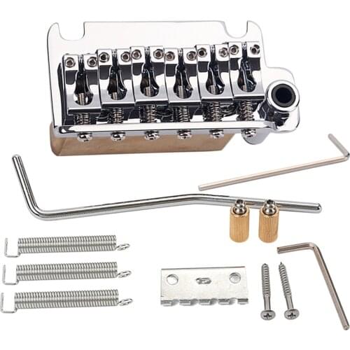 Electric Guitar Tremolo Bridge Guitar Replace Part Tremolo System Bridge for Electric Guitar Accessory