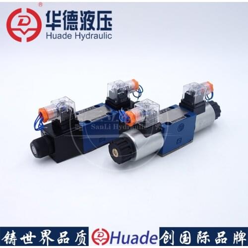 Hydraulic Solenoid Valve 4WE6E 6J 6G 6H Three-position Four-way Solenoid Valve Hydraulic Valve
