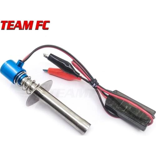 HSP Electric candles Glow Plug Starter Igniter for 1:8 1:10 Nitro Buggy Truck RC Model Car Baja Boat Plane Helicopter 80100