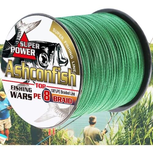 Super 500Meter Ocean Boat Fishing 130 150 200 250 300LB 0.63-1mm 8 strands sea fishing braided line pe fiber wires fishing cords