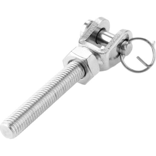 M10 Jaw Bolt Nut Stainless Steel Turnbuckle Rigging Screw Marine Open Jaw Turnbuckle Bolts Boat Accessories
