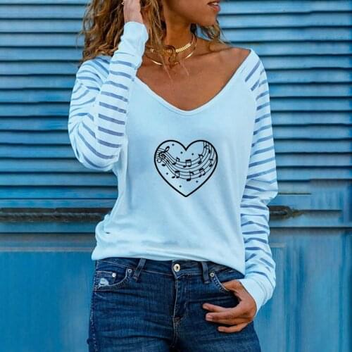 Melxinleaf Womens Striped T-shirts