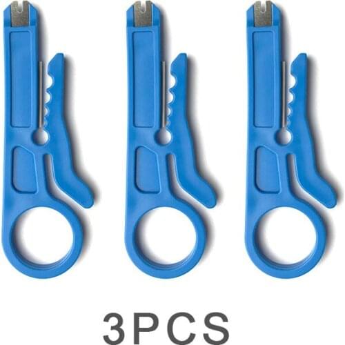 Mini Wire Stripper Knife Crimper Pliers Crimping Tool Cable Stripping Wire Cutter Cut Line Tool Cable Stripping Wire Cutter