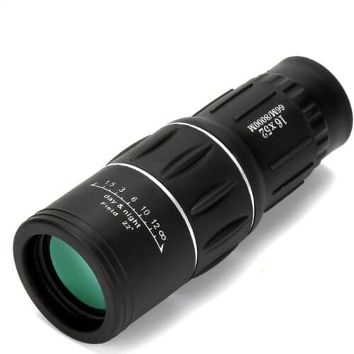 High Power HD Monocular Telescope Sniper Binoculars Tourism Spyglass LLL Night Vision For Camping Hunting Child Gift 16X52 X394B