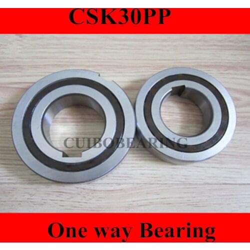 CSK30P CSK30PP one way clutch bearing, one way direction ball bearing, clutch backstop, with keyway clutch backstop key