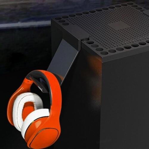 Host Dust Cover For Xbox Series X Console Earphone Holder Hanger Stand for Xbox Series X Controller Headset Accessories
