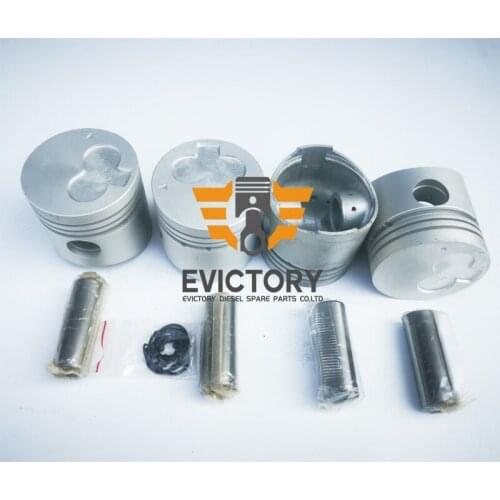 For MITSUBISHI K4E overhaul rebuild kit crankshaft bearing gasket piston ring