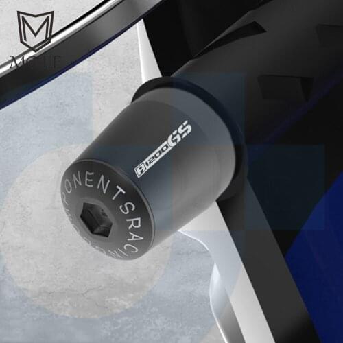 7/8" 22mm Motorcycle Handlebar Grips End Handle Bar Cap End Plug For BMW R1200GS R 1200 GS R1200 GS Adventure LC 2004-2019 2018