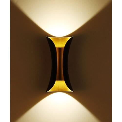 Up and Down Wall Light Outdoor Waterproof IP65 10W LED Wall Lamp Hotel Aisle Decor Light Balcony Villa Garden Porch Wall Light