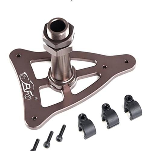 CNC alloy spare tire mount for HPI baja 5b 1/5 rc car