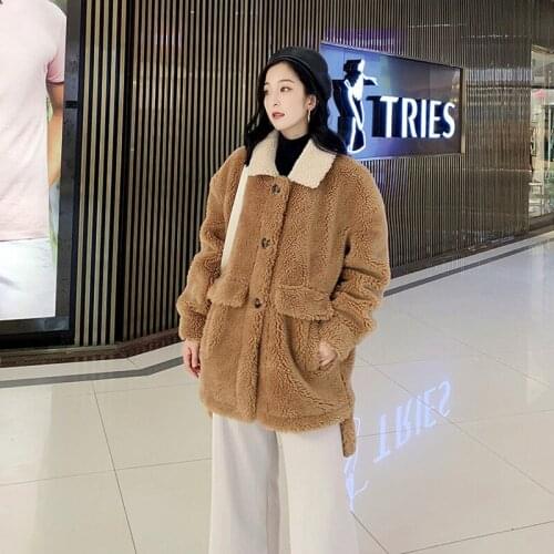 Female Coat Winter Womens Winter Coats 2021 Faux Fur Coat Womens Winter Jacket Natural Mink Fur Coat Winter Coat For Women New