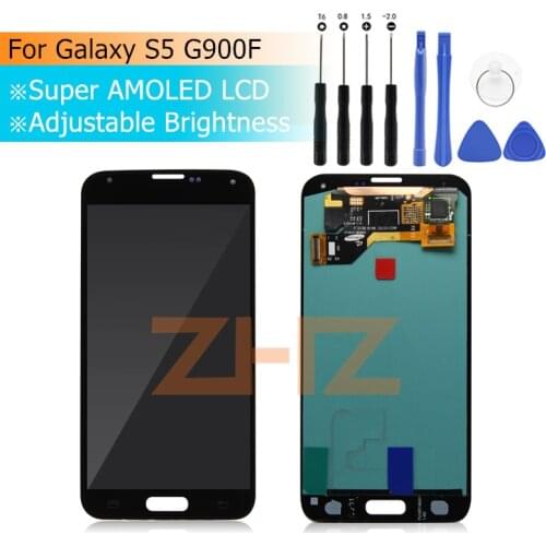 For Samsung Galaxy S5 G900F LCD Display Screen Touch Digitizer Assembly for Samsung Galaxy S5 G900M G900I G900M LCD Display