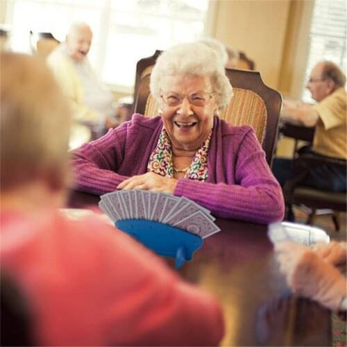 1/2/4pc Poker Seat Playing Card Stand Playing Card Holders Lazy Poker For Fixed Role Auxiliary Holder Relieve Fatigue