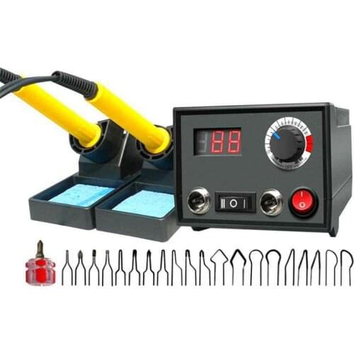 1PC Wood Branding Machine Kit 220V Low Voltage Output Safety Professional Burner Pen Gourd Pyrography Handicraft Tool Kit