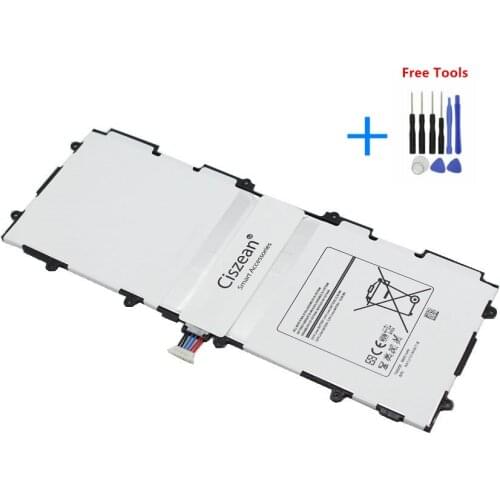 1x 6800mAh T4500E / T4500C / Replacement Battery For Samsung galaxy Tab Tablet 3 10.1 P5200 P5210 P5220 P5213 + Repair Tools kit