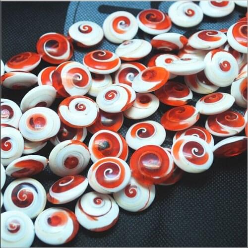 20pcs nature red shell beads shell strings round shape size 20mm for bracelets making mother of pearl sea shell loose beads uniq