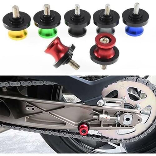 8mm Bobbins Swing Arm Screw For SUZUKI GSX1300R HAYABUSA GSX-S1000 GSX-S750 CNC Motorcycle Swingarm Spools Slider Stand ScrewsM8