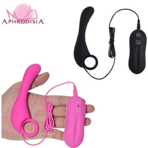 APHRODISIA 10 Speed Prostate Massager Vibrating Anal Plug G-spot Stimulate Silicone Anus Butt Plug Adult Sex Toys For Women Men