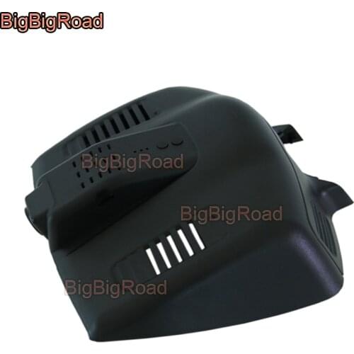 BigBigRoad For Ford Mondeo 2015 High configuration front camera Video Recorder Wifi DVR keep car original style