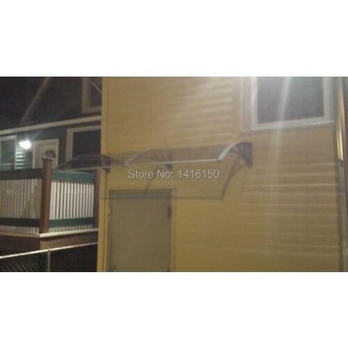 DS100200-P,100x200cm,40"x80",grey plastic bracket door awning,new arrival polycarbonate door awning