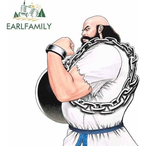 EARLFAMILY 13cm x 13cm for Chang Koehan Anime Car Sticker Cartoon Decal Windshield Bumper Surfboard Motorcycle Car Assessoires