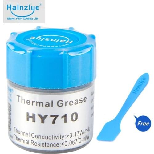 HALNZIYE HY710 Processor graphics card CPU GPU Heat Sink Cooling Cooler Radiator Thermal Grease composite grease silica