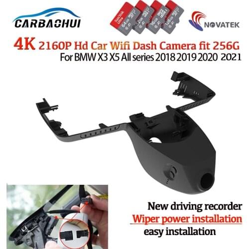 New ! Plug and play Car DVR WiFi Video Recorder Dash Cam Camera For BMW X3 X5 All series 2018 2019 2020 high quality hd 1600P
