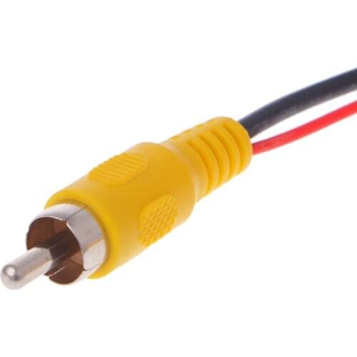 RCA Male To Male AUX Video AV Cable For Car Rear Camera DVD Player TV Box H054