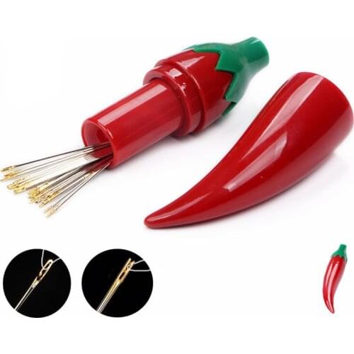 Sewing Needle Storage Box Banana Needle Cylinder Sewing Needle Needle Bottle Household DIY Embroidery Needle And Thread Tools