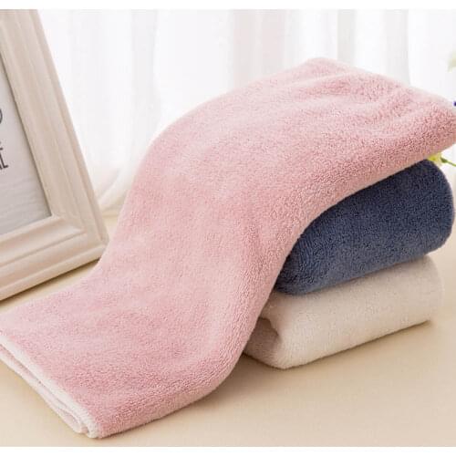 Super Soft Microfiber Towel Set Face Towel Shower Bath Towels Hand Towel Plain For Adults Kids 3 Sizes serviette toalla Handtuch