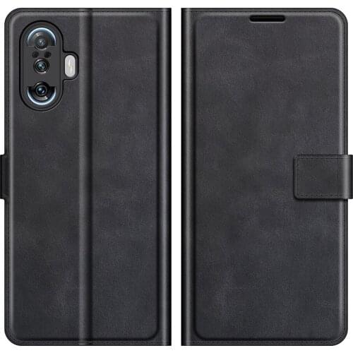 Shockproof Card Slot Leather Case for Xiaomi POCO F3 GT F 3 5G X3 NFC M3 Pro Best Protection Kickstand Phone Bag Cover