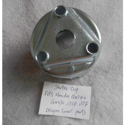 PULL START CUP OD65MM FOR STEEL PLATE RATCHET FITS HONDA GX240 GX270 173F 177F 4KW GASOLINE FREE SHIPPING STARTER COG CLAW