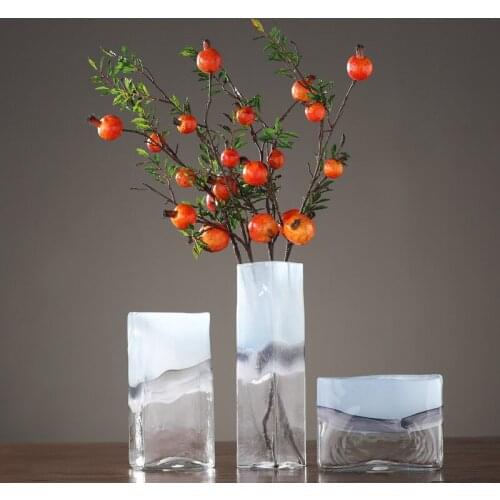 Modern Minimalist Hydroponic Glass Vase Creative Living Room Restaurant Flower Arrangement Sample Room Soft Decoration