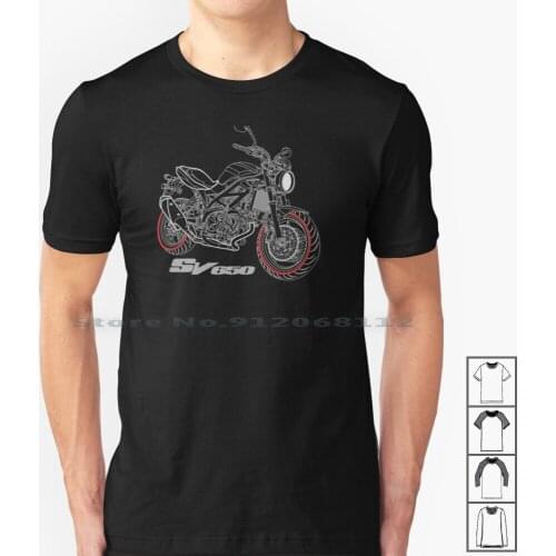 Sv 650 Black Motorcycle T Shirt 100% Cotton Sv 650 650 Sv650 Sv 650 Sv650 Motorcycle Sv 650 Motorcycle Sv650 Motorcycle Sv650