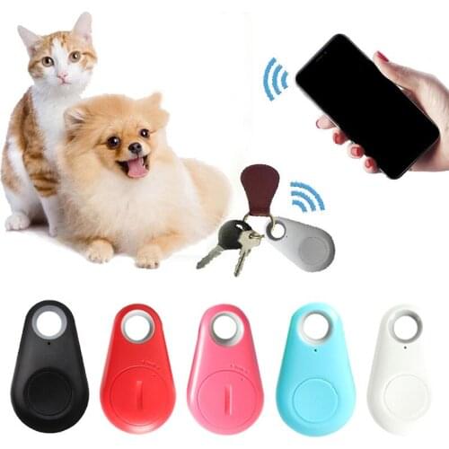 Pet Smart GPS Tracker Mini Anti-Lost Waterproof Bluetooth Locator Tracer For Pet Dog Cat Kids Car Wallet Key Collar Accessories