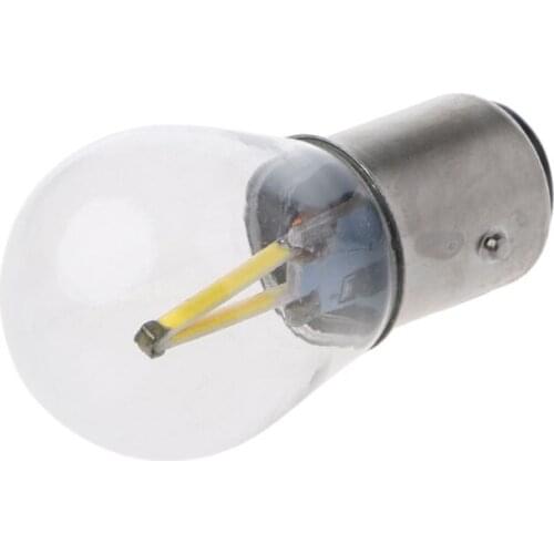 1PC 1157 Bay15d Led White DRL Daytime Running Tail Light Bulb Lamp 6000k 2018