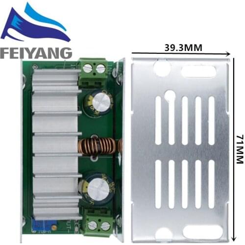 10pcs 200W DC-DC Boost Converter 6-35V to 6-55V 10A Step Up Voltage Charger Power with Shell