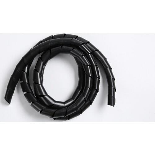 2m spiral wrapping bands protective winding tube cable wrapping bands spiral wrap