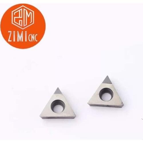 2pcs TCGW090204/08 PCD30 Carbide Base Inlaid Polycrystalline Diamond TCGW090204 TCGW090208 CNC Machine Tool Blade High Quality