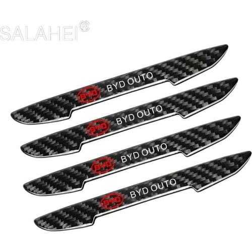 4Pcs Auto Anti-Collision Car Door Edge Protection Guards Buffer Protection Strip For BYD S6 F3 L3 M6 F0 G3 S7 E6 G3R Accessories