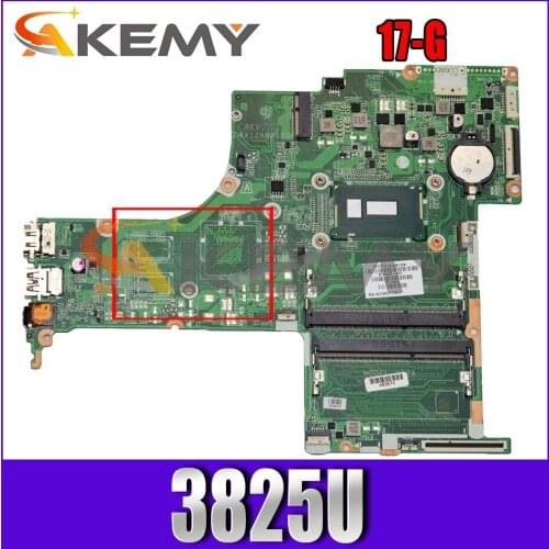 823917-501 823917-001 For HP Pavilion 17-G Pentium 3825U Laptop Motherboard DAX12AMB6D0 SR24B DDR3 Notebook Mainboard