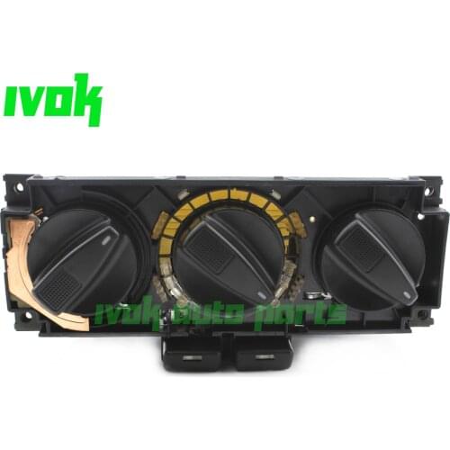 A/C Heater Panel Climate Control Switch for VW Cabrio Cabriolet Golf Jetta MK3 Eurovan Transporter 1H0820045D With AC Button