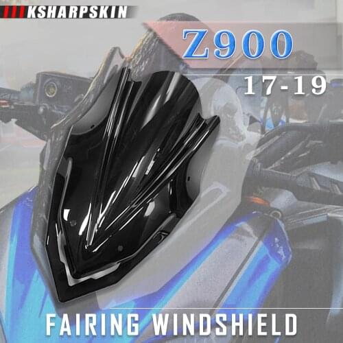 FOR KAWASAKI Z900 2017-2019 Z 900 Motorcycle Accessories Front Screen windshield Fairing windshield diversion shield Baffle