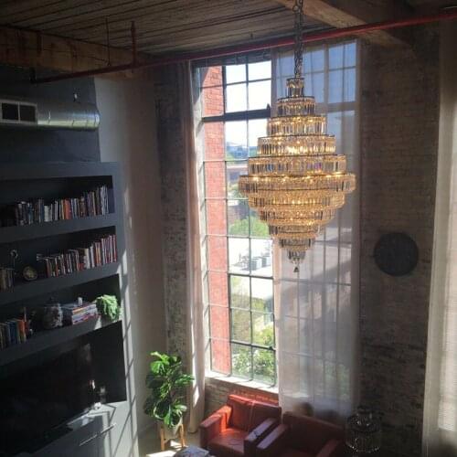 Large Crystal Chandeliers Modern Crystal Chandelier Light Gold Crystal Chandelier Lights Fixture Free Shipping