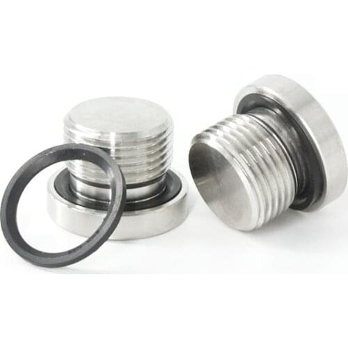 M5 M6 M8 M10 M12 M14 M16 M18 M20 1/8" 1/4" 3/8" 1/2" 3/4" BSP Male 304 Stainless Steel Hex Socket Head End Cap Plug Pipe Fitting