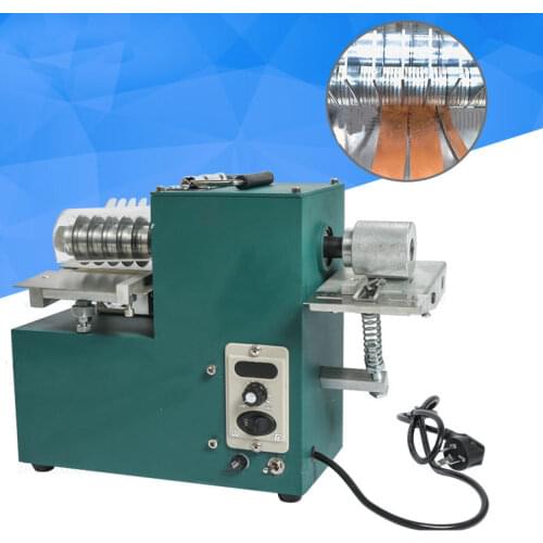 Leather Strip Belt Strap Cutting Machine with Edge Folding Leather Laminating Machine Handmade Leathercraft Cutting